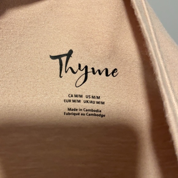 Thyme Maternity Lilac t-shirt , size medium - Picture 5 of 5